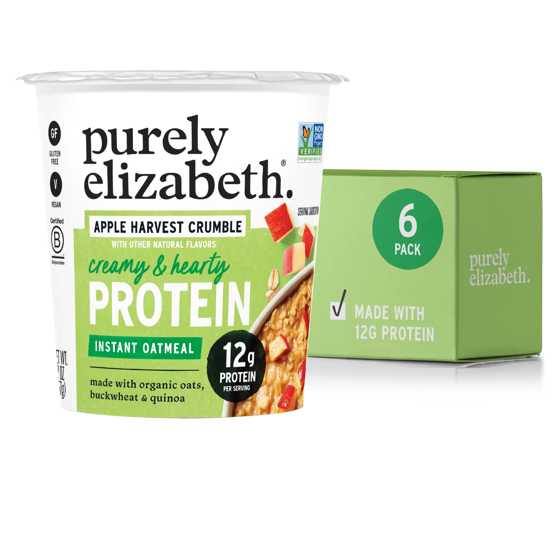 Apple Harvest Crumble Protein Oatmeal Cup - Image 6